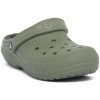 Crocs Nazuvky CLASSIC LINED Béžová