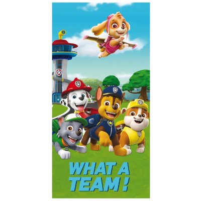 Faro Osuška Paw Patrol Team - 70x140 cm