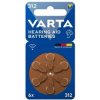 Varta Hearing Aid Type 312 6ks 24607101416