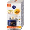 Nivea Q10 Energy Energizujúci denný a nočný krém proti vráskam 2 x 50 ml darčeková sada