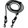 Biothane® kulaté přepínací voděodolné vodítko PafDog® 8mm, 5 délek, černé DÉLKA VODÍTKA: 4 metry