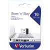 Verbatim USB flash disk, USB 2.0, 16GB, Nano, Store N Stay, čierny, 97464, USB A