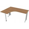 stôl ergo pravý 160x120 cm - FE 60 P višeň