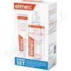 Elmex Caries Protection ústna voda 400 ml + zubná pasta posilňujúci zubnú sklovinu 75 ml darčeková sada