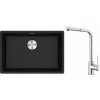 Súprava granitový drez Franke Maris 125.0687.257, kuchynská batéria Franke Sirius Side 115.0668.280