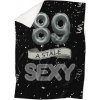 Deka Stále sexy – Čierna (vek: 89, Podšitie baránkom: ÁNO)