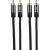 Audtek DMC 0,9m Premium Dual RCA