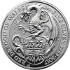 Strieborná investičná minca The Queen´s Beasts Red Dragon 2 Oz 2017