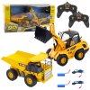RC stavebný set nakladač a sklápacie auto 1:24 2v1