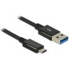 Delock 83983 USB 3.1 Gen2 Type-C -> USB Type-A prepojovací kábel 1m (Delock 83983) Delock