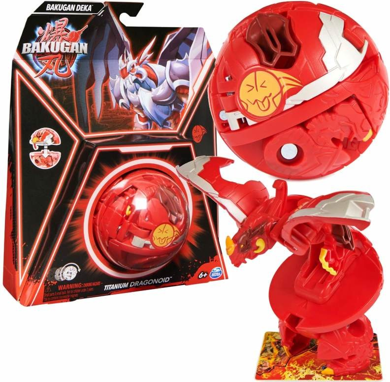 Spin Master Bakugan Velký Deka bojovník Titanium Dragonoid