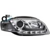 D-LITE predné svetlá s denným svietením AUDI A4 B7 2004-08 chróm