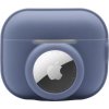 AppleKing 2v1 silikónový ochranný obal pre AirPods Pro 2 (2022) / AirTag - levanduľový - možnosť vrátiť tovar ZADARMO do 30tich dní