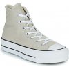 Converse Členkové tenisky Chuck Taylor All Star Lift Canvas Seasonal Color Béžová