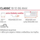 Teka CLASSIC 1B 1D 86 MAX