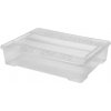 Plastový úložný box s vekom HEIDRUN TexBox 60l