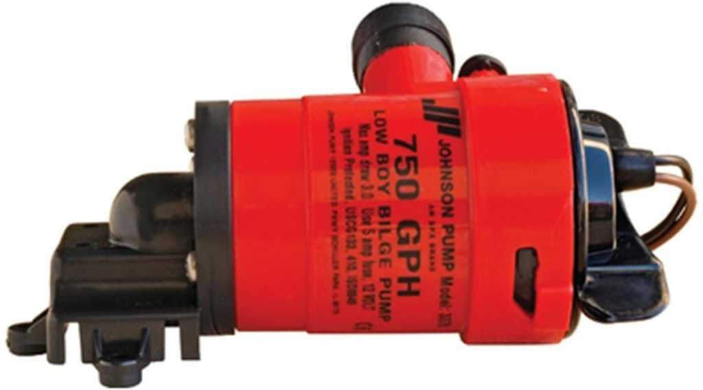 Bilge pumpa JOHNSON PUMP Low Boy 12V, 3600 l/hod