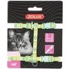 Postroj kočka ETHNIC nylon zelený Zolux