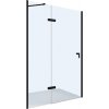 EBS Time Black Sprchové dvere 80 cm, ľavé, matné čierne