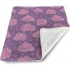 Sablio Detská deka pre bábätko Růžové obláčky - 90x120 cm