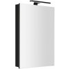 Sapho GRETA galérka s LED osvetlením, 50x70x14cm, čierna mat SPH GR055-0035