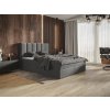 Čalúnená posteľ boxspring 160x200 S úložným priestorom