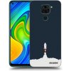 Picasee silikónový čierny obal pre Xiaomi Redmi Note 9 - Astronaut 2
