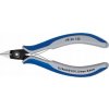 KNIPEX Presné bočné cvikacie kliešte KNIPEX na elektroniku, tvar 3, 125 mm