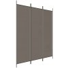 Paraván VidaXL 350180 antracitový 150 x 200 cm