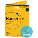 Norton 360 Deluxe 50GB, 1 lic. 5 zar. 12 mes.