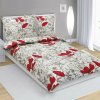 Bellatex bavlna obliečky Kvet šarlátová 140x200 70x90
