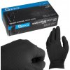 Geko Nitrilové rukavice SOLID GRIP 50 ks, veľkosť L, čierne (10)