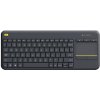 Logitech Wireless K400 Plus US / Bezdrôtová klávesnica / Touchpad / USB / US (920-007145)