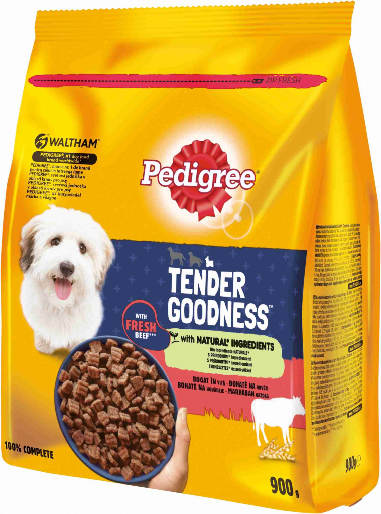 Pedigree Tender Goodness hovädzie 0.9 kg