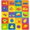 EcoToys Penová podložka puzzle 20 prvkov 148x119cm ECOEVA003