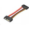 Prodlužovací SATA 22pin, data + napájení, 15cm kfsa-22 PremiumCord
