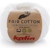 FAIR COTTON Katia Farby FAIR COTTON: 01 biela 100% bavlna