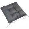 Bellatex Sedák LADA prošívaný, Uni grafitový - 40x40 cm