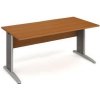 Manutan Kancelársky stôl Cross, 180 x 80 x 75,5 cm, rovné vyhotovenie, dezén čerešňa