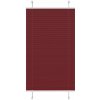 Plisovaná roleta Bordová Červená 75x150 cm Šírka tkaniny