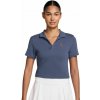 Nike Dámska polokošeľa Court Heritage Tennis diffused blue Modrý