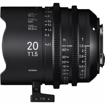 SIGMA 20mm T1.5 FF E-mount