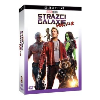 Kolekce: Strážci Galaxie + Strážci Galaxie Vol. 2 DVD