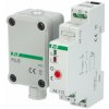 F&F Súmrakový spínač AZ-112 PLUS s externým čidlom, 230V, 16A, IP65 DIN/povrch 2-1000lux