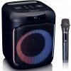 Reproduktor Lenco PA-100 AUX Bluetooth USB KARAOKE LED MIKROFON 100W