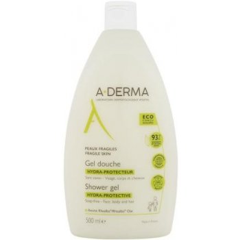 A-Derma Hydra-Protective hydratačný sprchový gél 500 ml