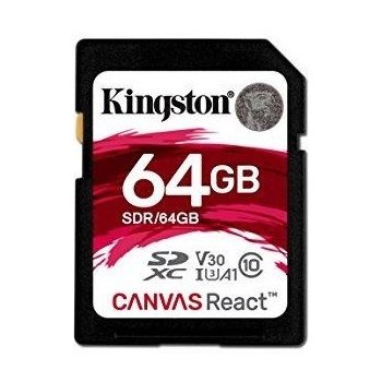 Kingston SDXC 64GB UHS-I U3 SDR/64GB