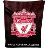 Liverpool FC flísová deka čierna