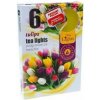 Čajové sviečky s vôňou tulipánov 6 ks