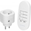 Bezdrôtová mini zásuvka s ovládaním 1+1